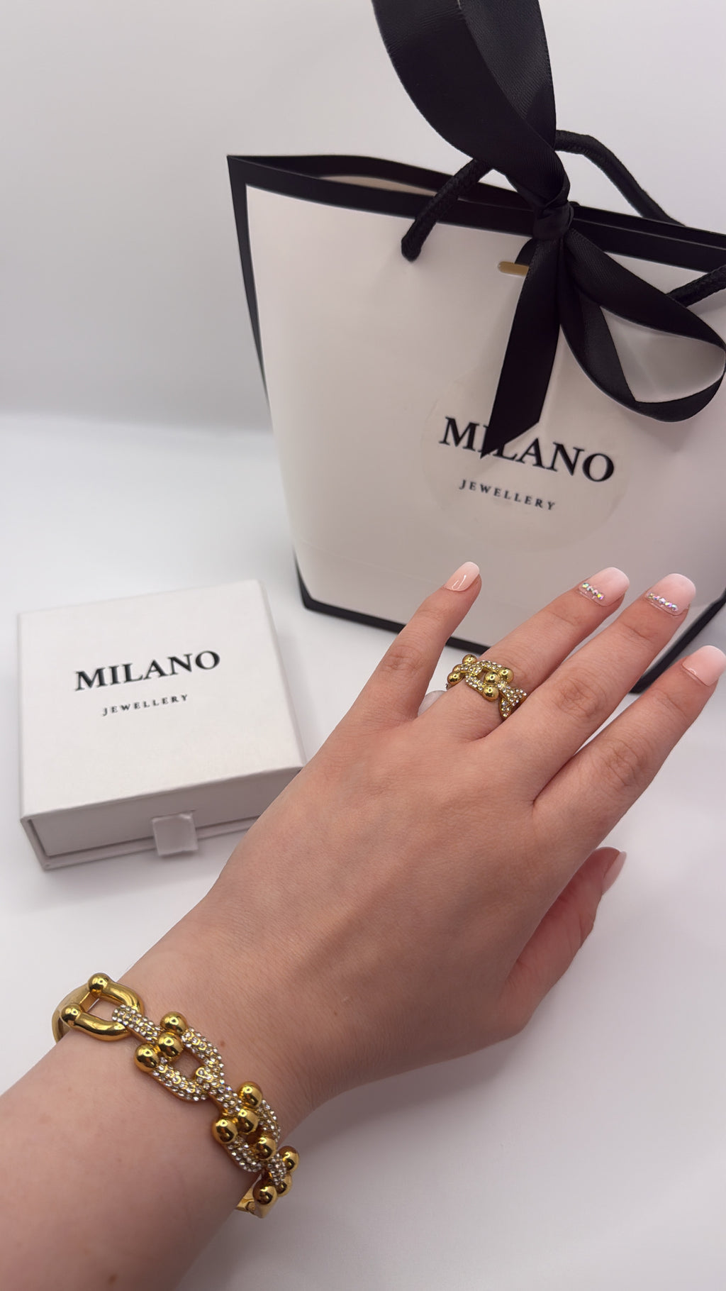 ✨ Pack Golden Duo - Anillo + Brazalete 💛