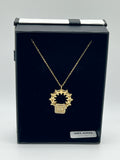 Collar Golden Clash, Oro 18K sobre Acero Inoxidable