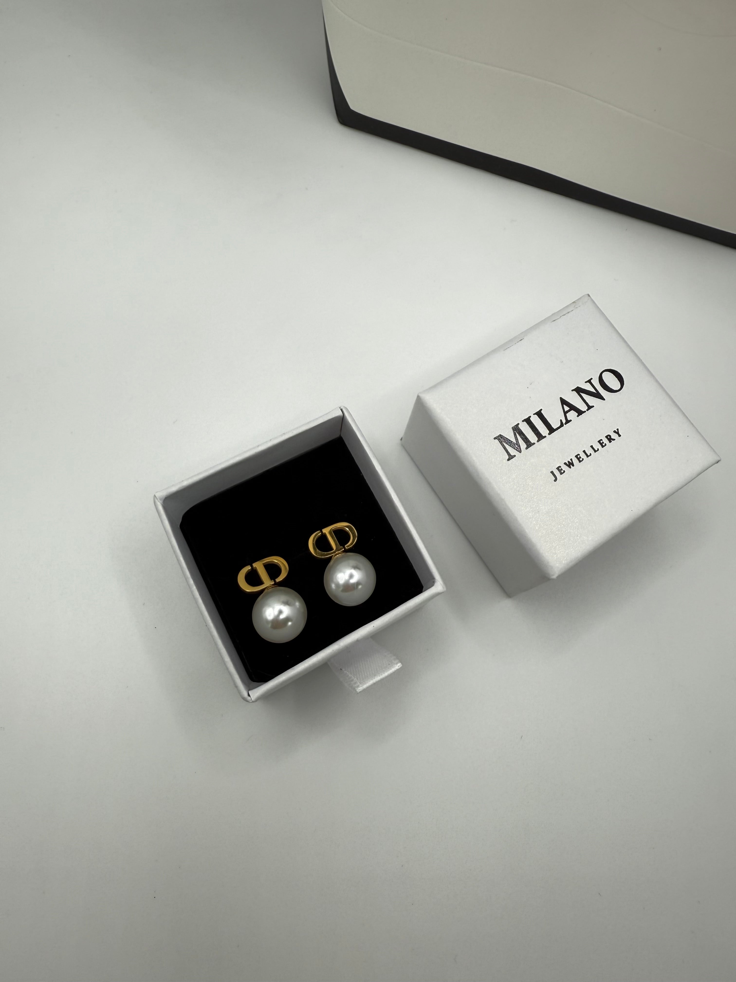 ✨ Pendientes CD Perla 🤍